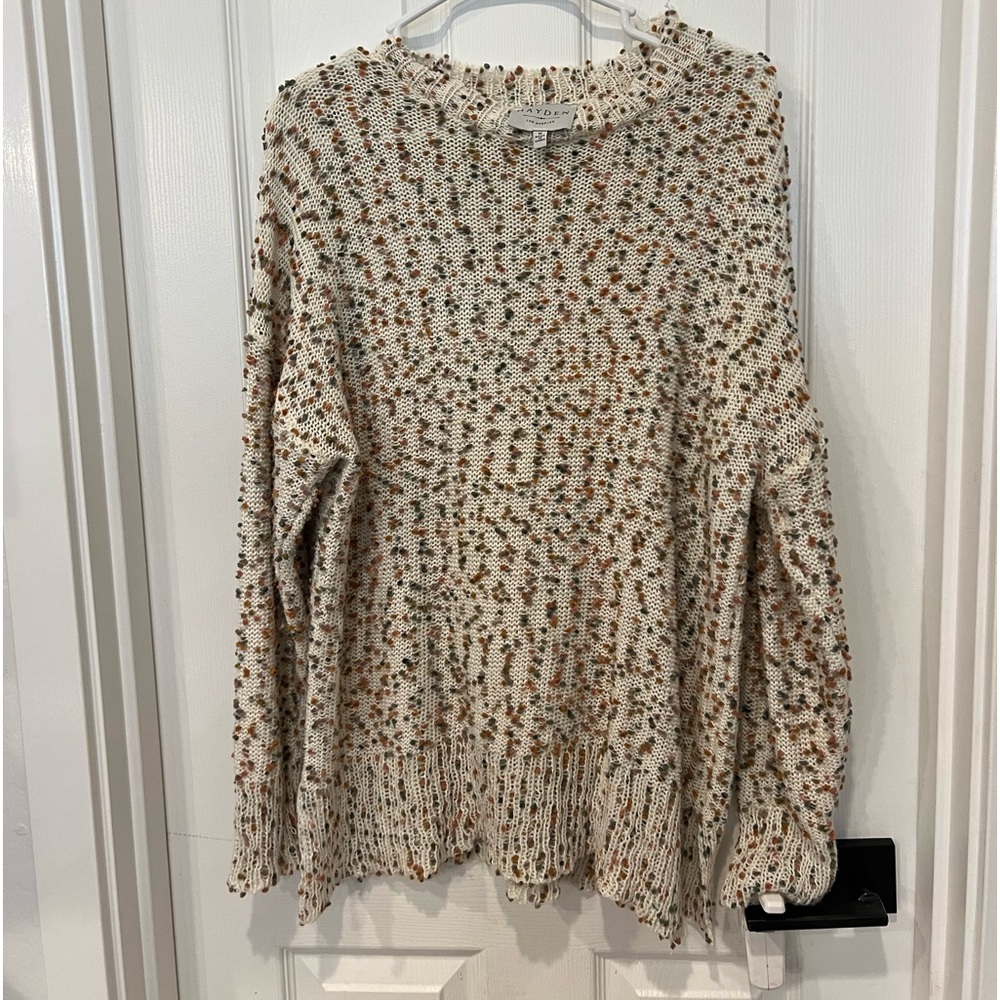 Multi colored fall sweater